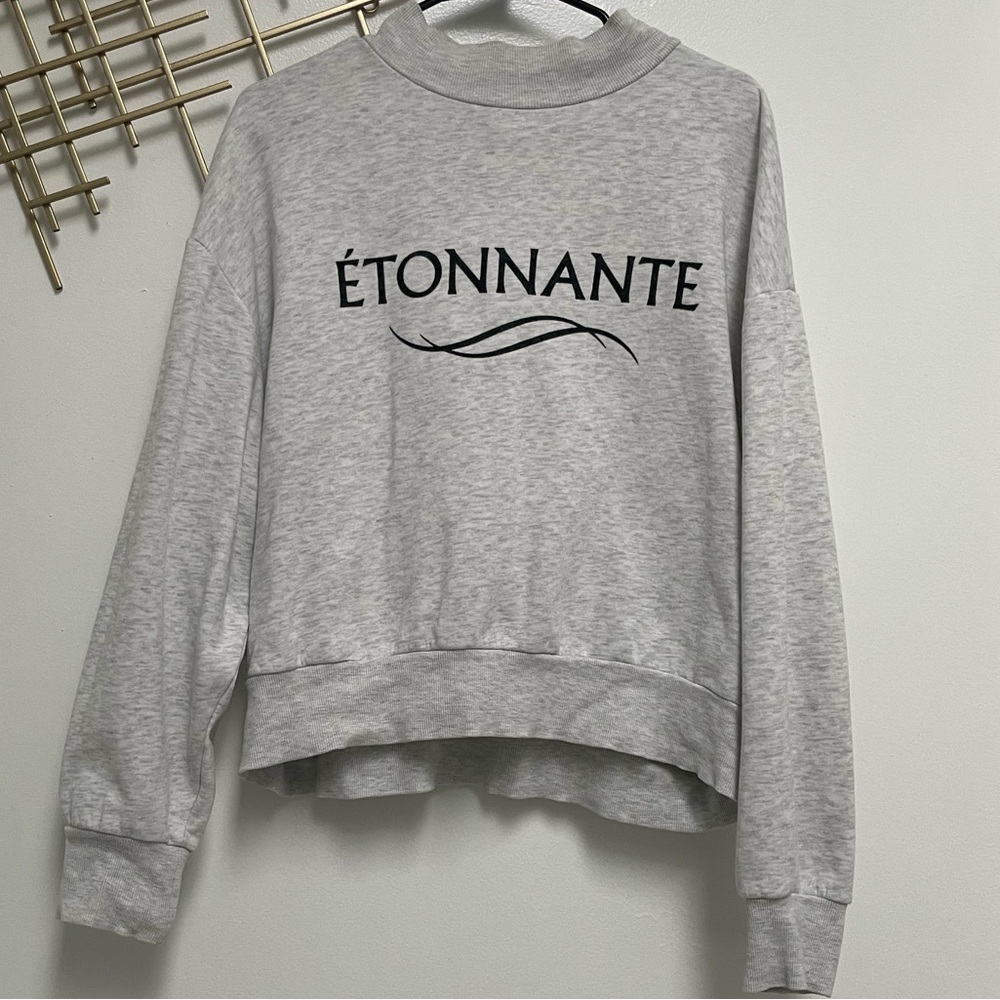 mockneck crewneck